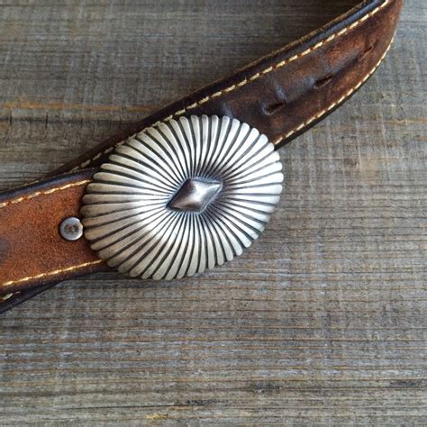 Vintage Sterling Silver Sunburst Belt Buckle For Men Women Navajo