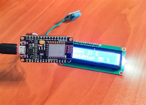 Esp8266 W Lcd And Dht11 Fuzz The Pi Guy