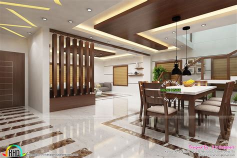 2017 Kitchen And Dining Trends In Kerala Kitchen Ceiling Design