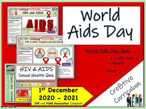 World Aids Day 1st December Teaching Resources