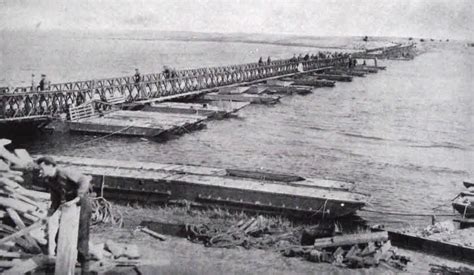First Bailey Bridge Over The Rhine 1945