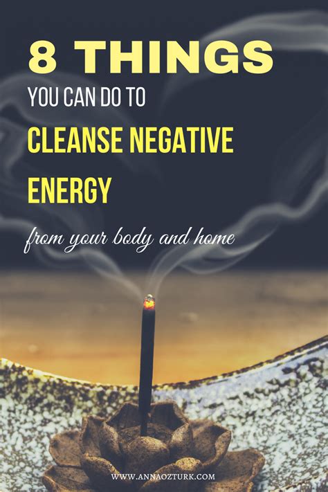 8 Things You Can Do To Cleanse Negative Energy From Your Body And Home