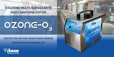Ozone O3 Multi Sanitizing Station With Remote Control Iteco Washing