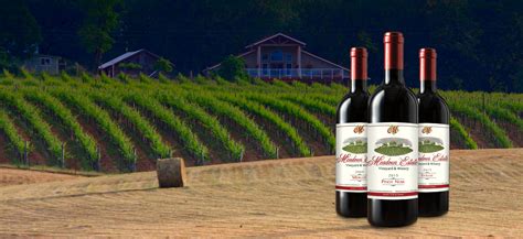 Oregon Wine From Umpqua Valley Meadows Estate Vineyard And Winery