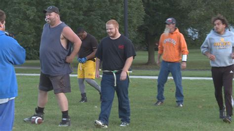Flag Football Team Prepares For Special Olympics Championship Game