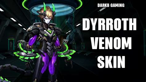 Dyrroth Venom Skin Confirmed Mlbb Youtube