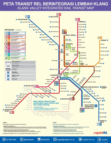 Kuala Lumpur Public Transport Map Marquerite Hwang