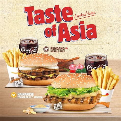 Burger king was first introduced to malaysia in the overhead bridge at sungai buloh highway. Taste of Asia at Burger King | LoopMe Malaysia