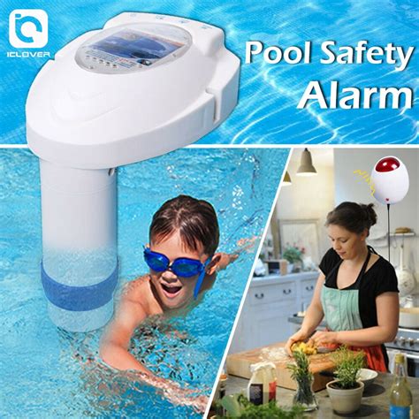 Iclover Pool Alarm Electronic Monitoring System In Ground Swimming Pool