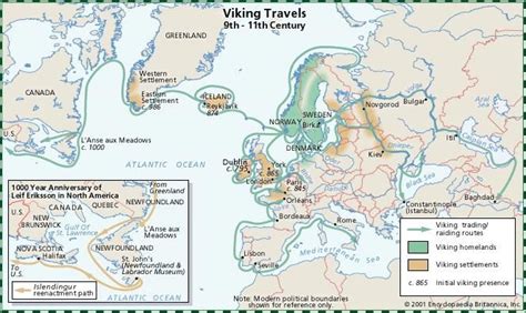 Viking History Exploration Facts And Maps