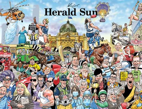 Mark Knight Cartoon To Celebrate The Herald Suns 30th Birthday