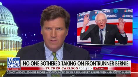 Tucker Carlson Falsely Claims Sanders Said Russia Behind Bernie Bros