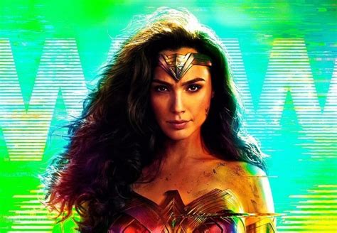 Nuevo Póster Promocional Oficial De Wonder Woman 1984 Pautada A