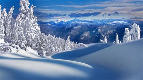 Wallpaper Download 1920x1080 Snow On The Mountains