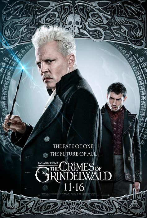 Fantastic Beasts: The Crimes of Grindelwald (2018) Poster - Grindelwald ...