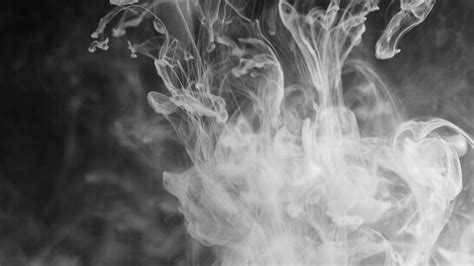 Free Stock Footage Ink Drop In Water 4k Black And White Youtube