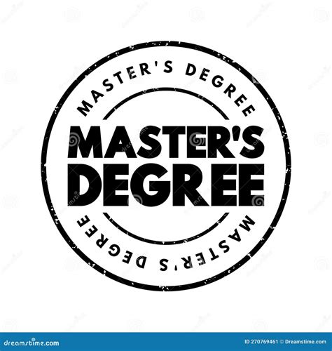 Master S Degree Academic Degree Awarded By Universities Or Colleges