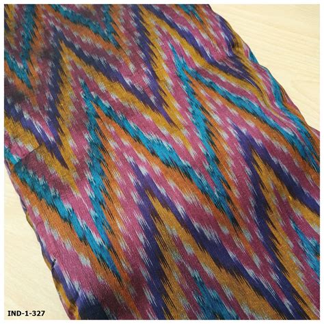 Jual Kain Tenun Ikat Sutra Bugis Makassar Magenta Tenun Sengkang Ind Harga Per