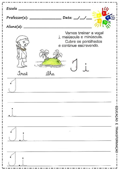 Portal Escola Atividades Com As Vogais Utilizando A Letra Cursiva