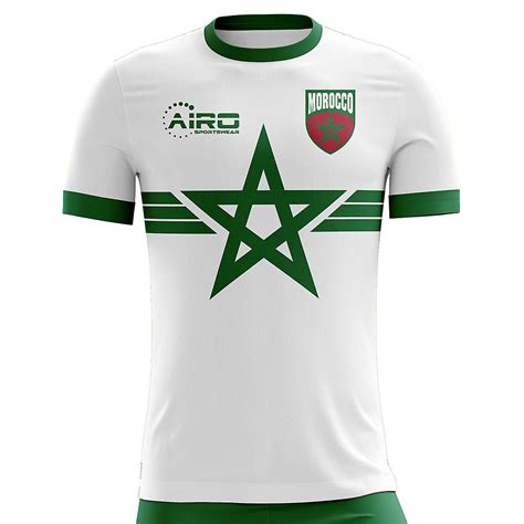2022 2023 Marokko Uit Concept Voetbalshirt Fruugo Nl
