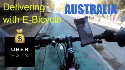Working With Uber Eats In Sydney Australia Electric Bicycle Youtube