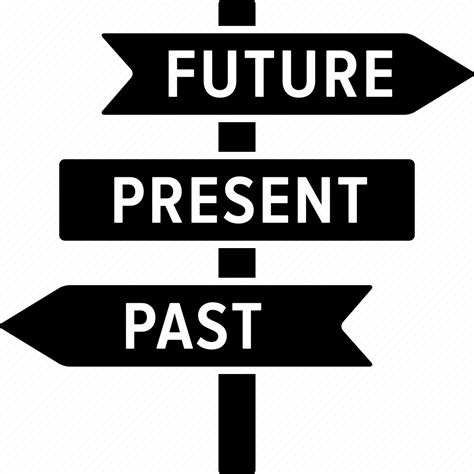 Arrows Future Past Planning Present Sign Timeline Icon Download