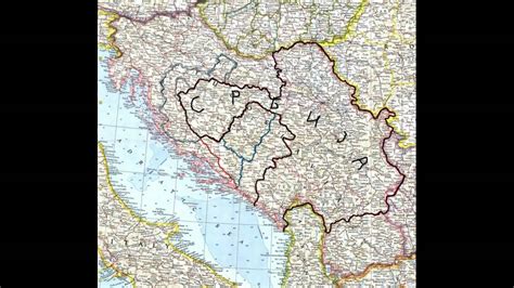 Srbija Velika Srbija Karta Srbije Great Serbia Map Youtube