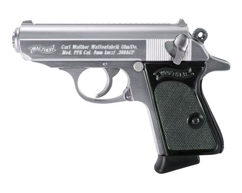 Walther Ppk Stainless 380acp 33 Barrel 61