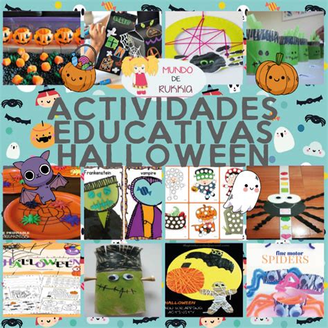 20 Actividades Educativas De Halloween Para Niños Mundo De Rukkia