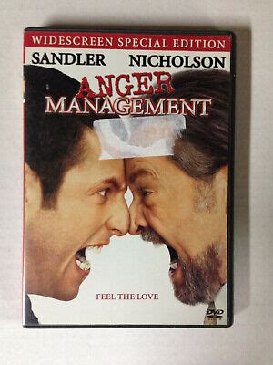 Anger Management DVD 2003 Widescreen Special Edition EBay