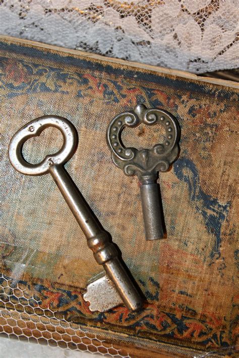 For The Mantel Clock And Library Door Old Keys Vintage Keys Old