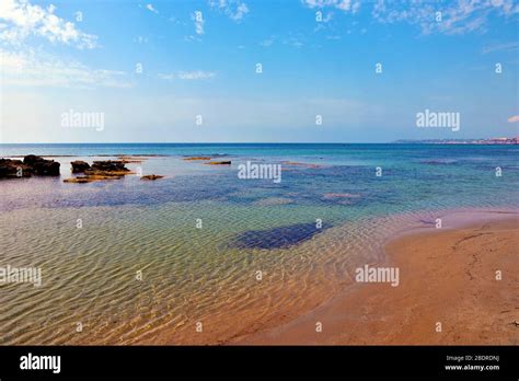 Soverato Beach Sciacca Sicily Stock Photo Alamy