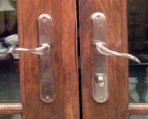 Pella French Door Door Handle Sags Pic Windows And Doors Diy