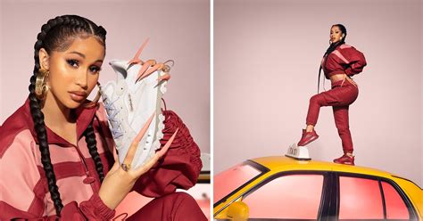 Cardi B Rebook Unveil Second Collaboration Of Sneakers Tracksuits More