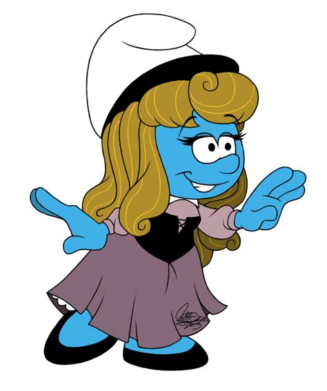 Image Aurora Smurfette Profile Smurfs Smurfs Fanon Wiki