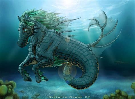 Hipocampo Imagen De Stefanie Reppe Mythical Water Creatures