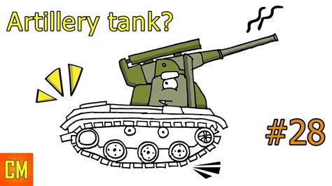Cara Menggambar Tank Kartun Artillery Homeanimations Tank Part 28 Youtube