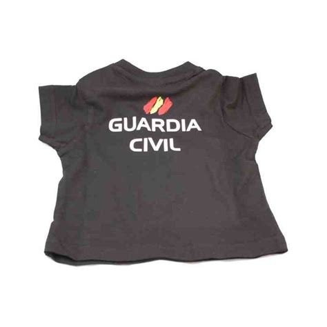 Camiseta Bebé Algodón Guardia Civil