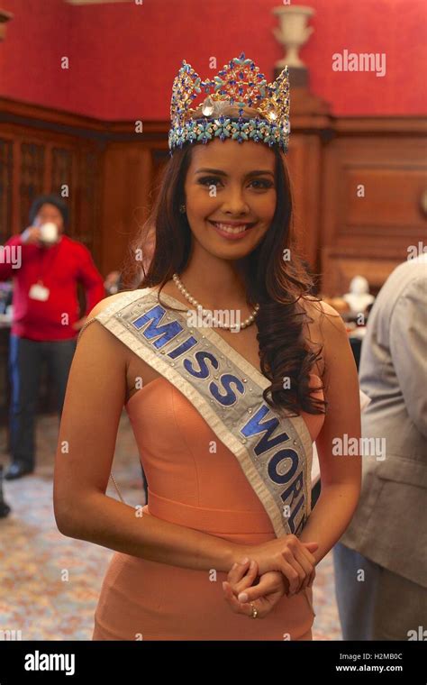 Miss World Candidates At There Hotel Stock Photo Alamy