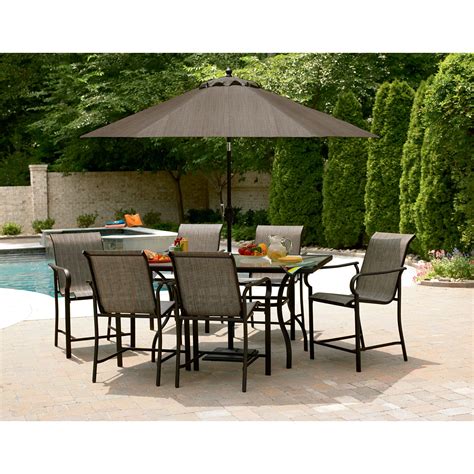 Garden Oasis East Point 7 Pc High Dining Set Yaxo