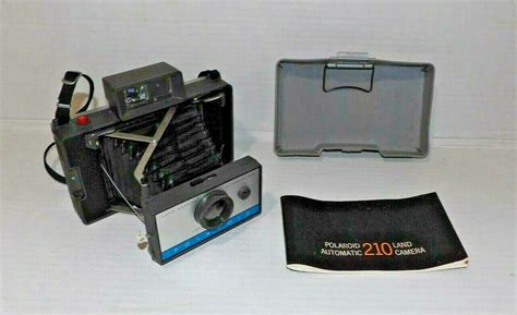 Vtg 60s Polaroid Automatic 210 Land Camera Untested Ebay