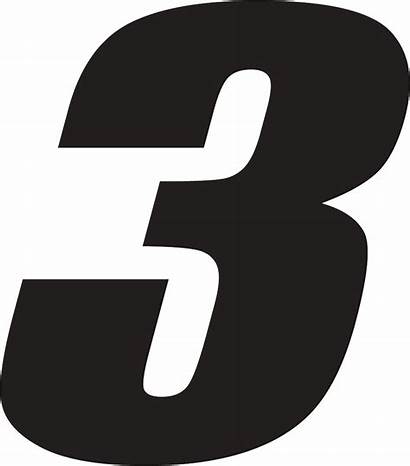 Number Clipart Transparent 3rd Numbers Three Pngs
