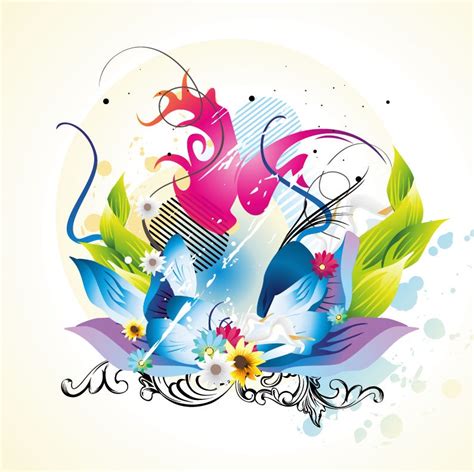 Floral Design Vector Graphic Free Vector Graphics All Free Web