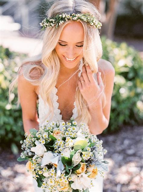 15 Of The Dreamiest Floral Crowns For Brides Weddingsonline Bride