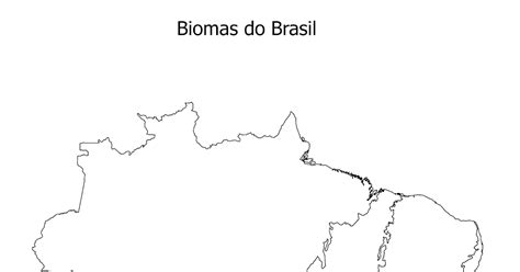 MAPA BIOMAS DO BRASIL PARA COLORIR IBGE Suporte Geográfico