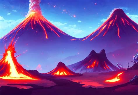 Update 90 Anime Volcano Eruption Latest Vn