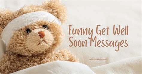 30 Funny Get Well Soon Messages To Encourage Boss Or Colleague