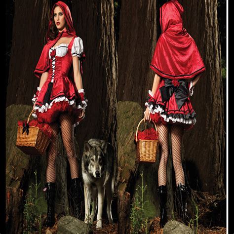 classy couture little red riding hood costume