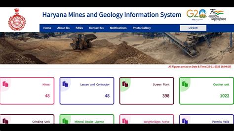 Weight Transfer To Haryana Mines Website Hmgis Portal From