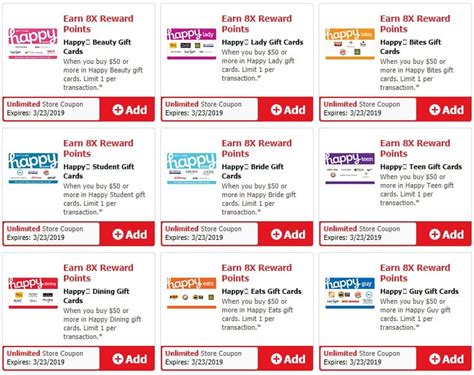 We did not find results for: Expired Safeway: 8x Rewards On Happy Giftcards [Vons, Randall's, Albertsons, Tom Thumb, Acme ...